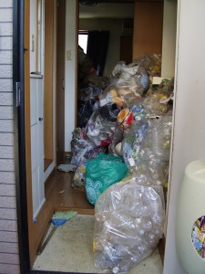 名古屋市千種区でゴミ屋敷の処分を一番安く、当日回収しました。